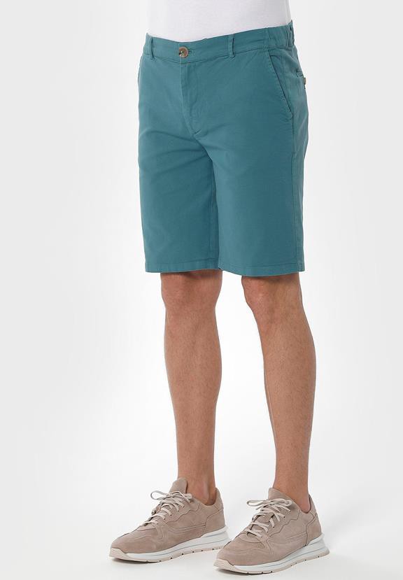 Chino Shorts Petrol Green from Shop Like You Give a Damn