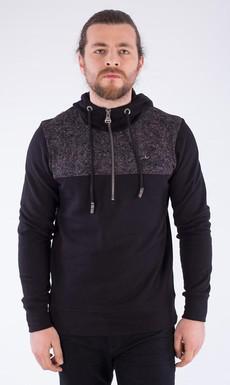 Hoodie With Zipper Black via Shop Like You Give a Damn