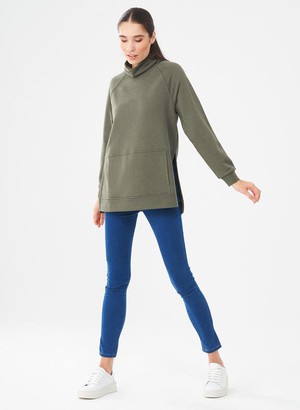 Sweatshirt Khaki Green from Shop Like You Give a Damn