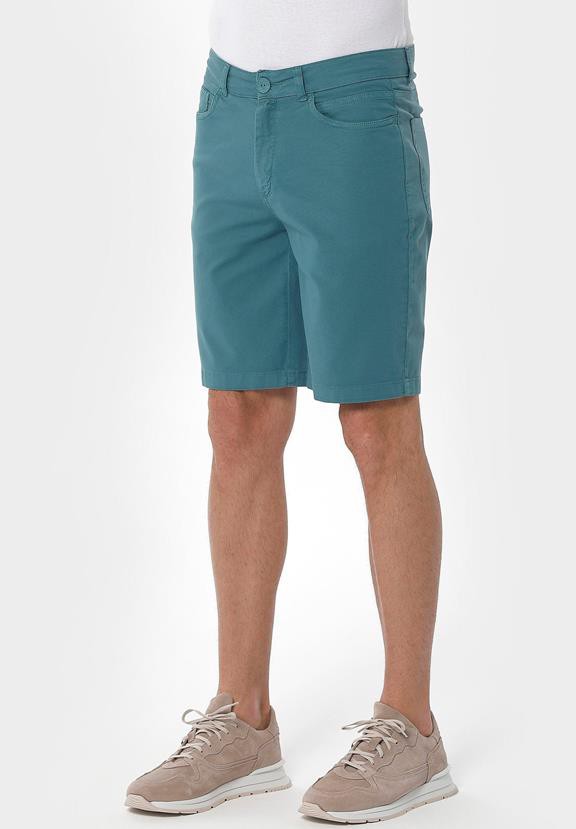 Shorts Five Pocket Petrol Green from Shop Like You Give a Damn