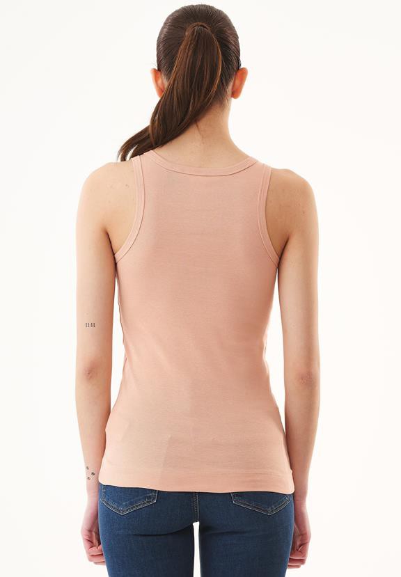 Top Ribbed Tan Orange from Shop Like You Give a Damn
