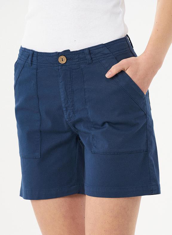 Organic Cotton Shorts Dark Blue from Shop Like You Give a Damn