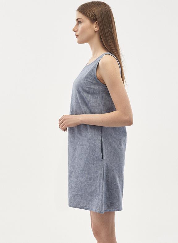 Denim Look Linen Mix Dress from Shop Like You Give a Damn