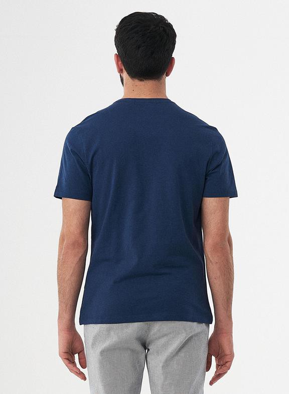 Basic T-Shirt Biologisch Katoen Blauw from Shop Like You Give a Damn