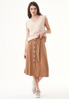 Skirt Hazelnut Brown via Shop Like You Give a Damn