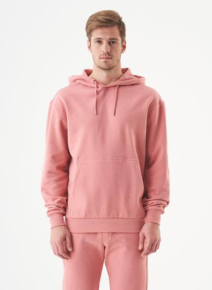 Unisex Hoodie Organic Cotton Halki Blush from Shop Like You Give a Damn