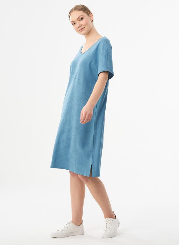 Jersey Dress Organic Cotton Blue from Shop Like You Give a Damn
