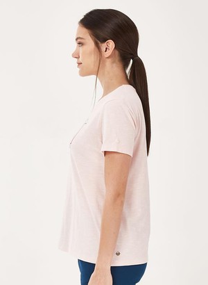 T-Shirt Print Light Pink from Shop Like You Give a Damn