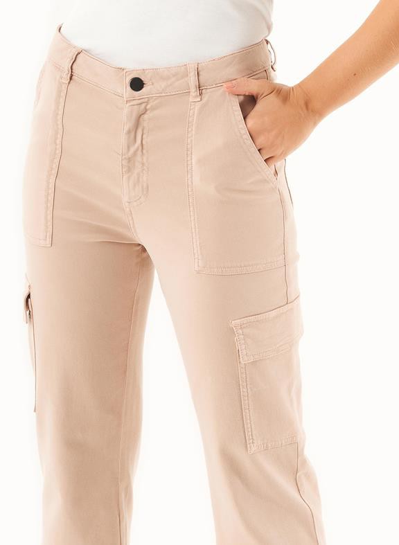 Cargo Pants Tencel Organic Cotton Beige from Shop Like You Give a Damn
