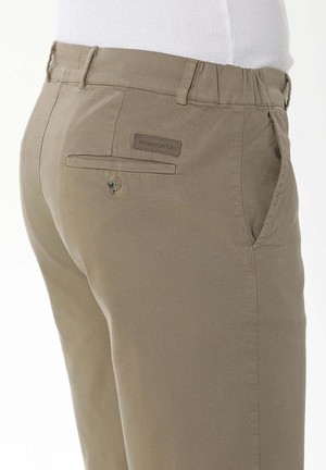 Chino Shorts Olive Green from Shop Like You Give a Damn