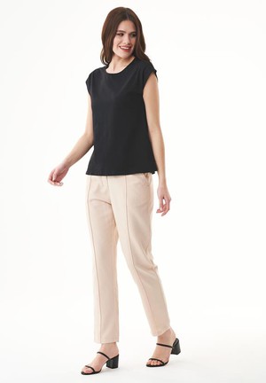 Pants Abby Stone Beige from Shop Like You Give a Damn