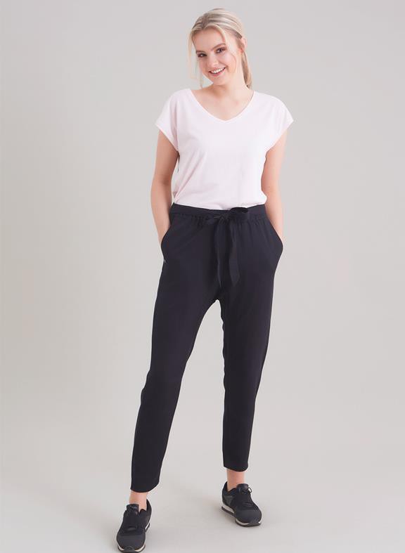 Trousers Tencelâ¢ Pockets Black from Shop Like You Give a Damn