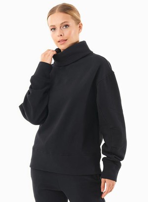 Sweater Turtleneck Organic Cotton Black from Shop Like You Give a Damn