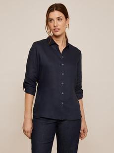 Blouse Elm Dark Blue via Shop Like You Give a Damn