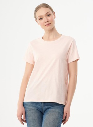 Basic T-Shirt Organic Cotton Light Pink from Shop Like You Give a Damn
