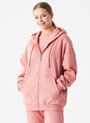 Sweat Jacket Jale Pink from Shop Like You Give a Damn