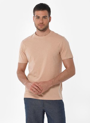 T-Shirt Natural Light Pink from Shop Like You Give a Damn