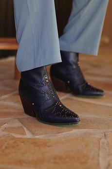 Boots Rossana Navy Blue via Shop Like You Give a Damn