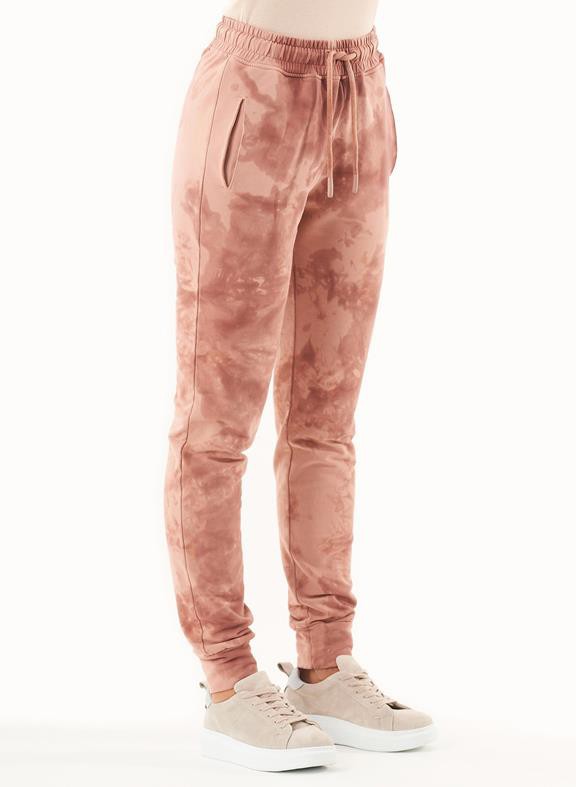 Tie-Dye Joggers Organic Cotton Misty Rose from Shop Like You Give a Damn