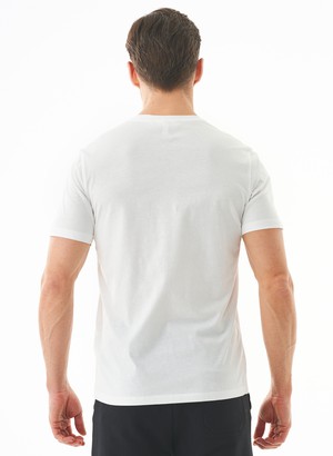 T-Shirt Organic Cotton Ski Off-White from Shop Like You Give a Damn