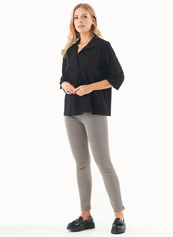 Blouse Organic Cotton Black from Shop Like You Give a Damn