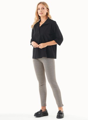 Blouse Organic Cotton Black from Shop Like You Give a Damn