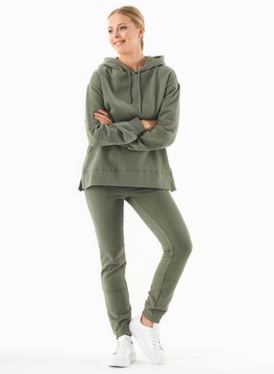 Soft Jogging Pants Mid Olive from Shop Like You Give a Damn
