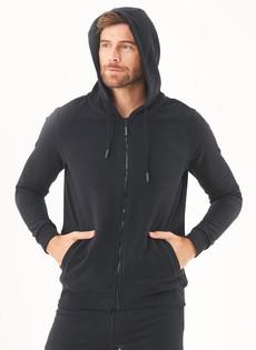 Sweat Jacket Soft Touch Black via Shop Like You Give a Damn