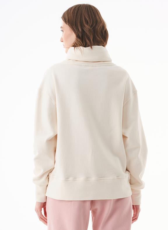 Sweater Turtleneck Organic Cotton Off-White from Shop Like You Give a Damn