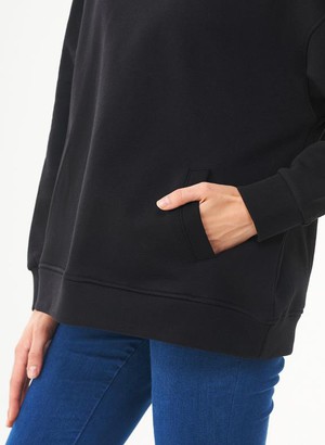Hoodie Oversized Black from Shop Like You Give a Damn
