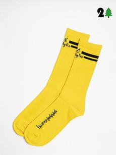 Socks Ame Yellow via Shop Like You Give a Damn