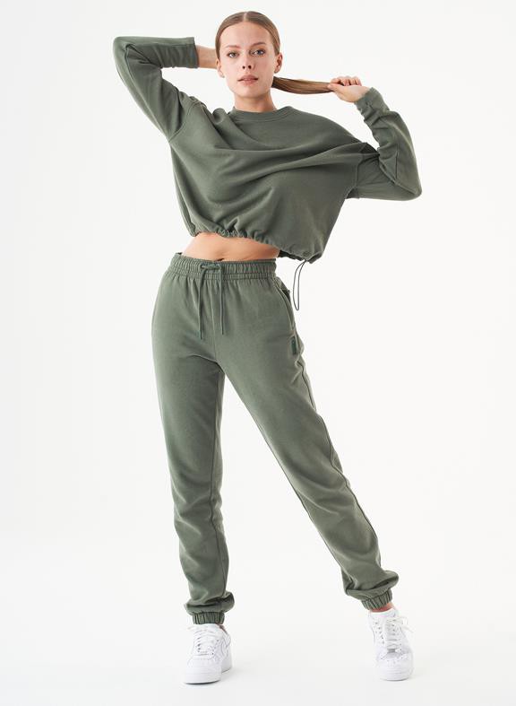 Sweatpants Peri Olive Green from Shop Like You Give a Damn