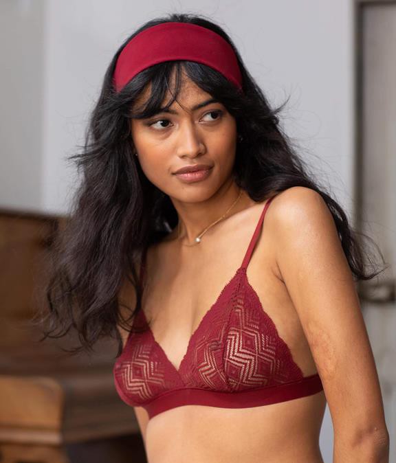 Bralette Dawa Red from Shop Like You Give a Damn