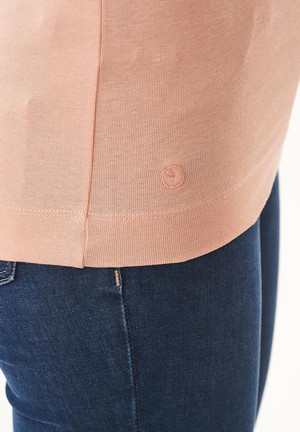 Top Basic Ribbed Light Orange from Shop Like You Give a Damn
