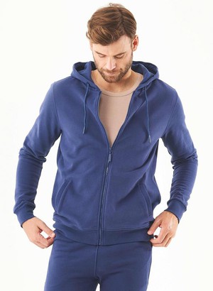 Sweat Jacket Soft Touch Navy from Shop Like You Give a Damn