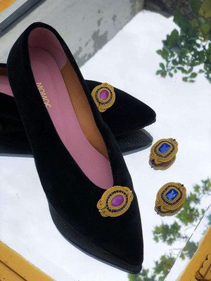 Ballerina Flats Bijou Rose from Shop Like You Give a Damn