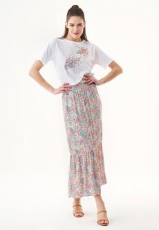 Skirt Flower Multicolor via Shop Like You Give a Damn