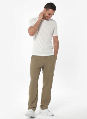 Pants Olive Green from Shop Like You Give a Damn