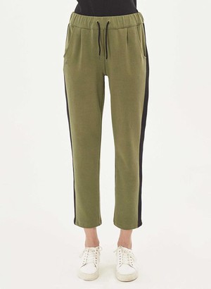 Sweatpants Stripe Khaki from Shop Like You Give a Damn