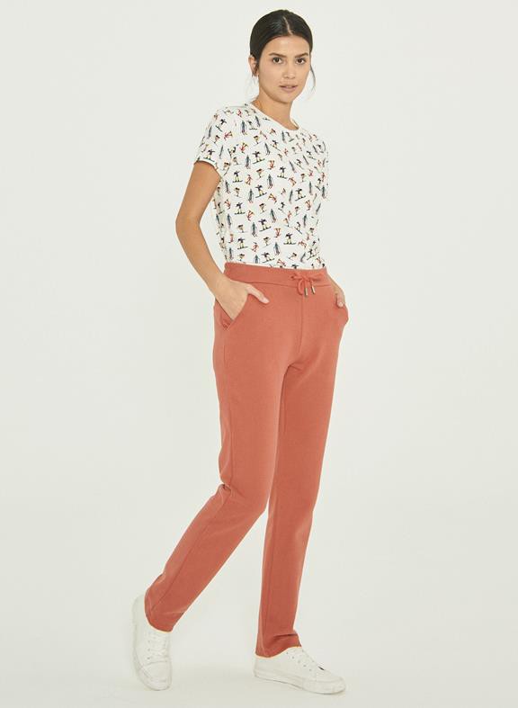 Jogging Pants Strings Orange from Shop Like You Give a Damn