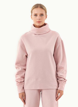 Sweater Turtleneck Organic Cotton Pink from Shop Like You Give a Damn