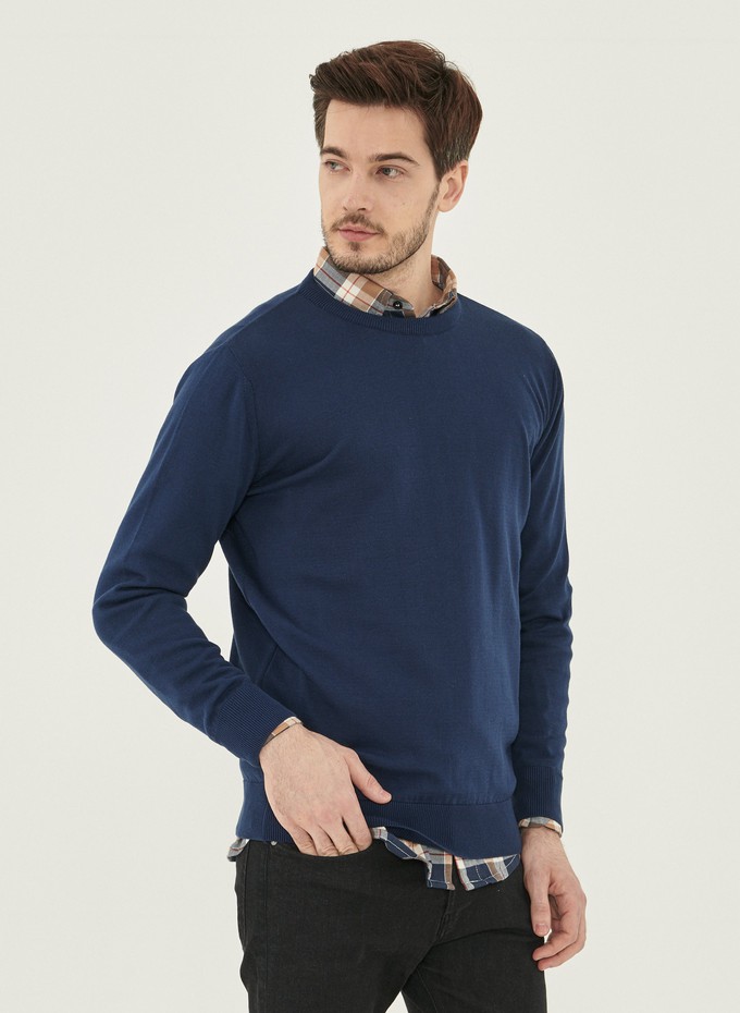 Sweater Navy from Shop Like You Give a Damn