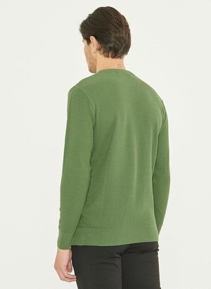 Knitted Sweater Green from Shop Like You Give a Damn