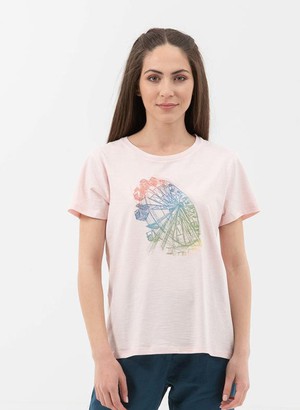 T-Shirt Ferris Wheel Light Pink from Shop Like You Give a Damn