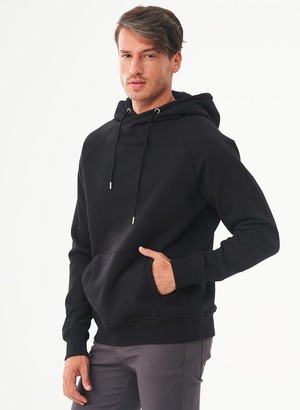 Hoodie Organic Cotton Black from Shop Like You Give a Damn