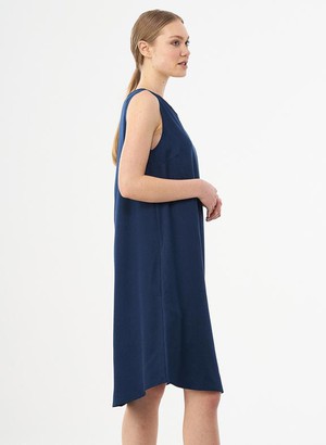 Sleeveless Dress Navy from Shop Like You Give a Damn