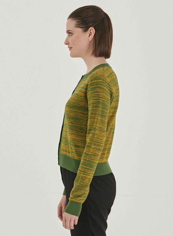 Cardigan With Buttons Green from Shop Like You Give a Damn