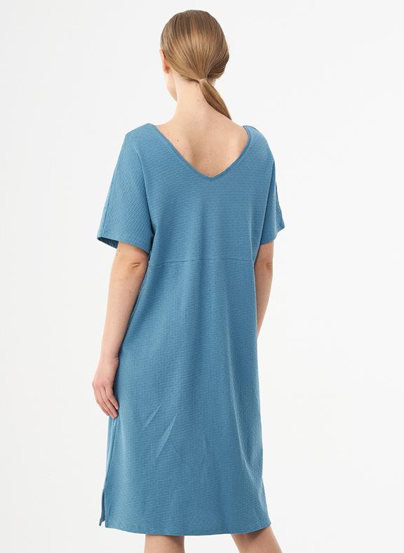 Jersey Dress Organic Cotton Blue from Shop Like You Give a Damn