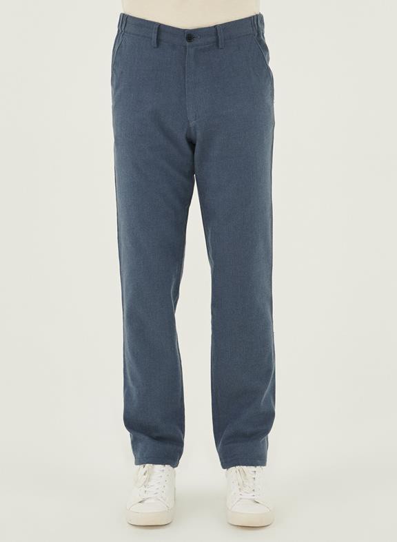 Jogger-Fit Chinos Dark Blue from Shop Like You Give a Damn