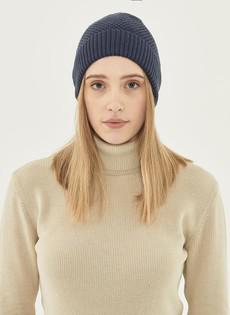 Waffle Knit Beanie Navy via Shop Like You Give a Damn